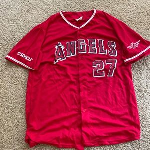 Mike Trout Los Angeles Angels (MLB) Replica Jersey - XL